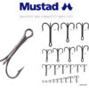 Mustad Treble Hook Classic 3551-BN